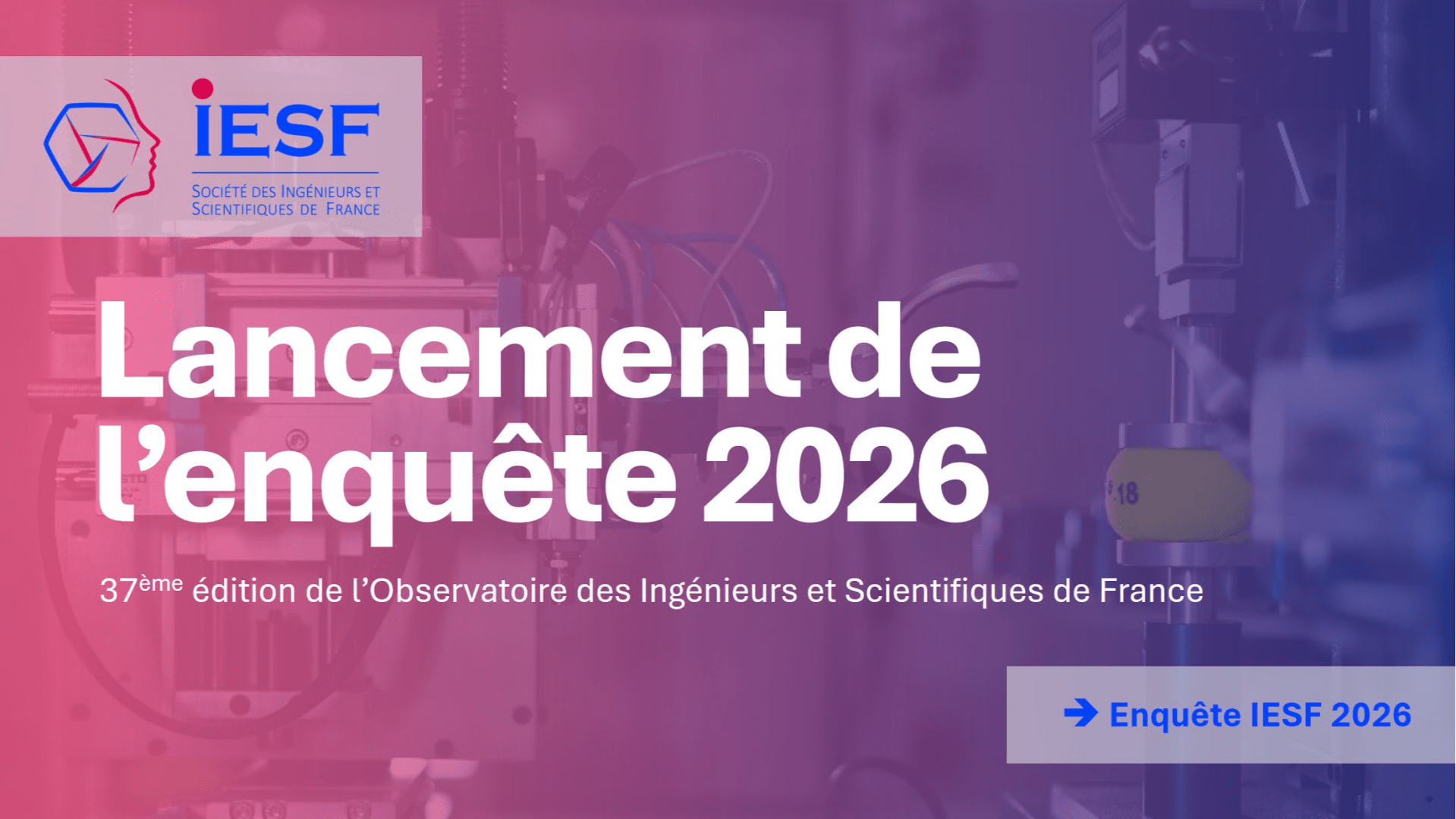 Participez à l’Enquête 2026 d’IESF du 30 mars au 31 mai !