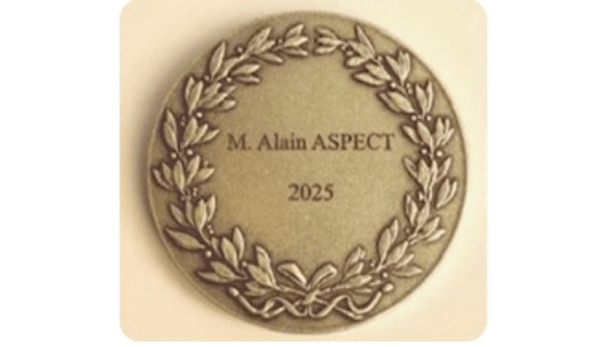Diffusion en direct le 23 avril à 15h de la réception d'Alain ASPECT à l'Académie Française