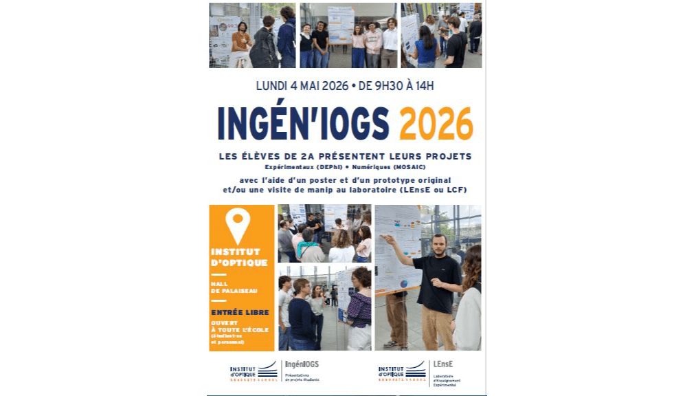Journée INGÉN'IOGS 2026